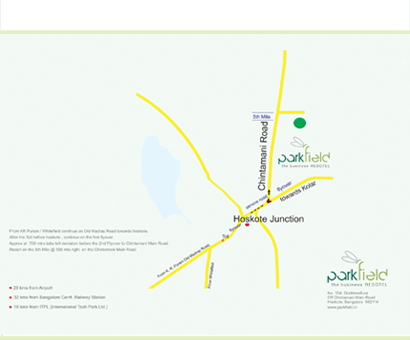 Bangalore Resort Location Map